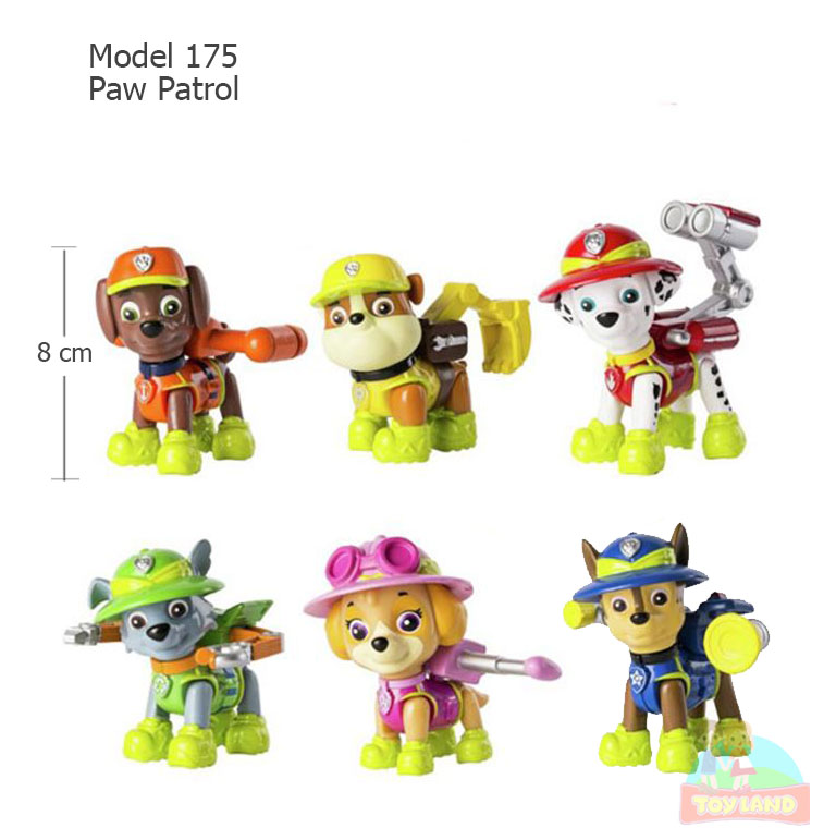 Action Figure Set - Model 175 :  Paw Patrol